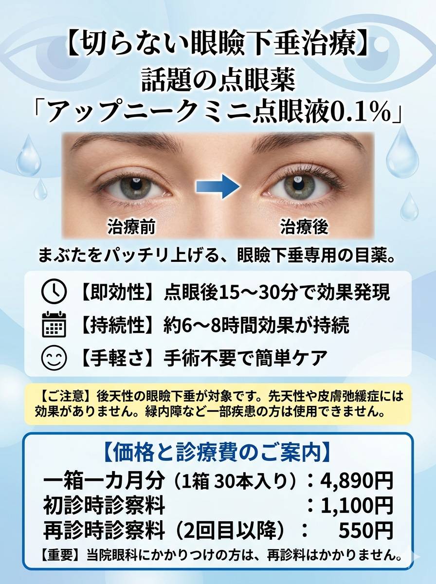 眼科下垂治療